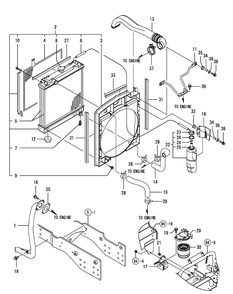 Engine Accessories Diagram and Parts List for SX3100 54ALB4S727-54ALB4SW727-54ALB4SX727-54ALB4SY727-54ALB4SZ727-54AMB4S727-54AMB4SW727-54AMB4SX727-54AMB4SY727-54AMB4SZ727 Cub Cadet Lawn Tractor